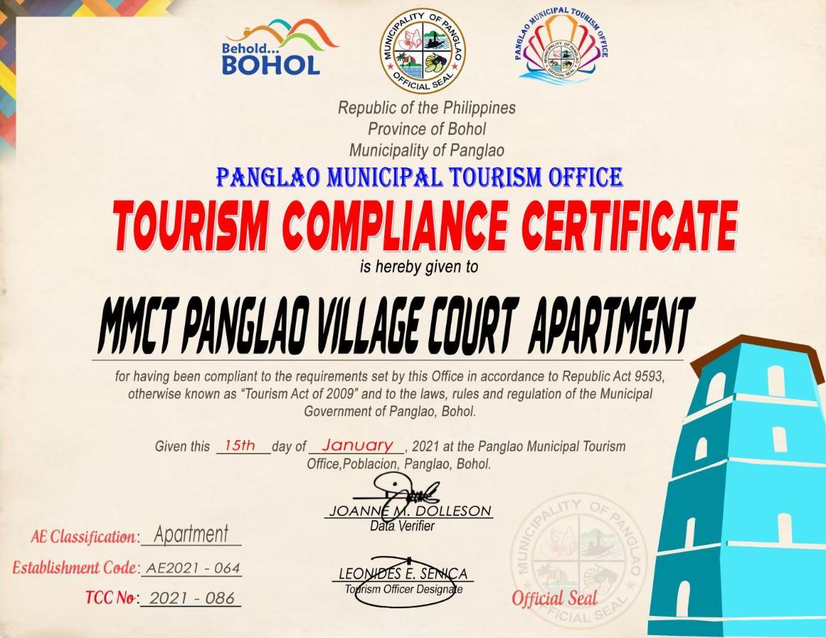 Panglao Village Court Studios Buitenkant foto
